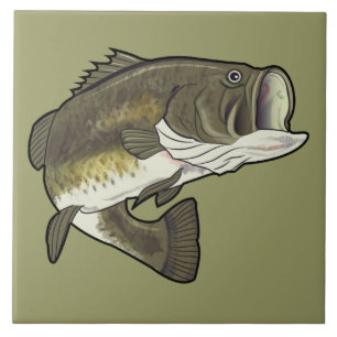 Largemouth Bass Tegeltje