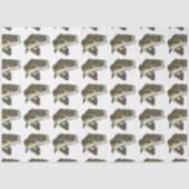 Largemouth Bass Tissuepapier (Voorkant)