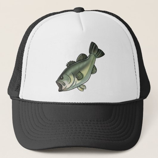 Largemouth Bass Trucker Pet (Voorkant)