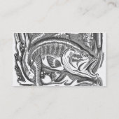 Largemouth Bass Visitekaartje (Achterkant)