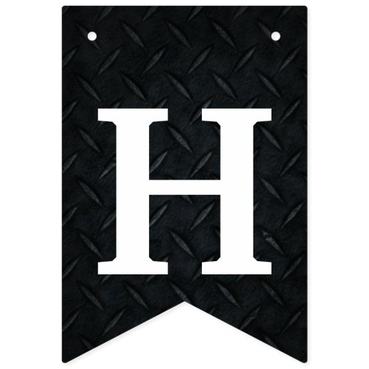 Largemouth Bass Vist Happy Birthday Banner (Tweede vlag)