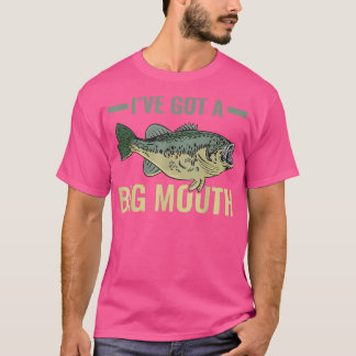 Largemouth Bass Vist Humor voor vissers T-shirt