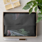 Largemouth Bass Vist Tissuepapier (Geschenk)