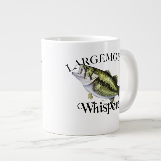 Largemouth Bass Whisperer Grote Koffiekop (Voorkant rechts)