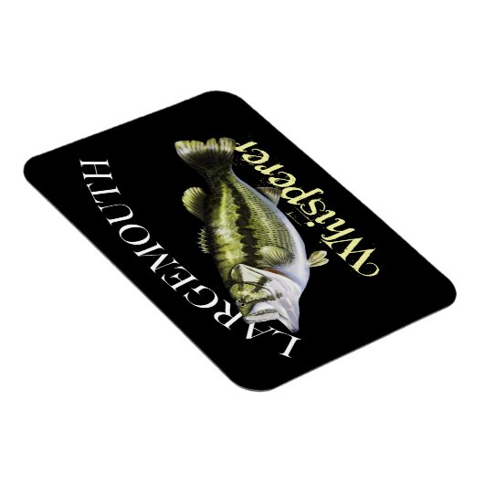Largemouth Bass Whisperer Magneet (Rechterzijde)