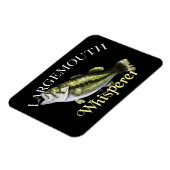 Largemouth Bass Whisperer Magneet (Linkerzijde)
