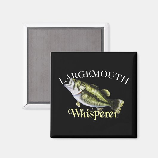 Largemouth Bass Whisperer Magneet (Voorkant / Achterkant)