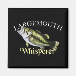 Largemouth Bass Whisperer Magneet