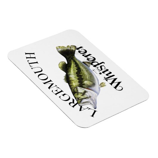 Largemouth Bass Whisperer Magneet (Rechterzijde)