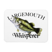 Largemouth Bass Whisperer Magneet (Horizontaal)