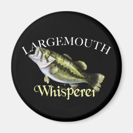 Largemouth Bass Whisperer Magneet