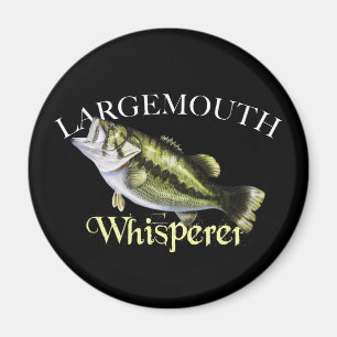 Largemouth Bass Whisperer Magneet