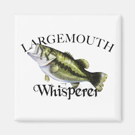 Largemouth Bass Whisperer Magneet