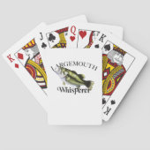 Largemouth Bass Whisperer Pokerkaarten (Achterkant)