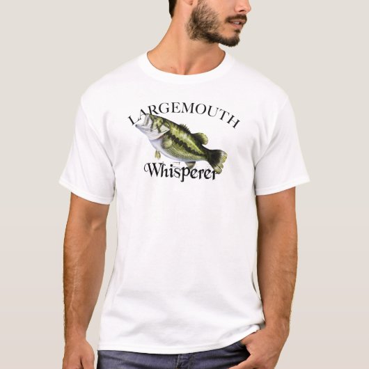 Largemouth Bass Whisperer T-shirt (Voorkant)