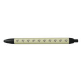 Largemouth Bass Zwarte Inkt Pen (Voorkant)