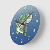 Largemouth Jumping Bass Fishing Ronde Klok (Hoek)