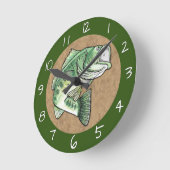 Largemouth Jumping Bass Fishing Ronde Klok (Hoek)