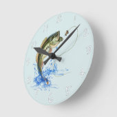 Largemouth Jumping Bass Vist Lure Ronde Klok (Hoek)