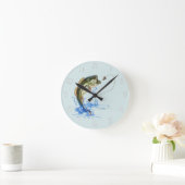 Largemouth Jumping Bass Vist Lure Ronde Klok (Huis)