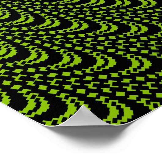 LARGER MAXIMUMGROOTTEN VOOR OPtisch ontwerp Poster (Hoek)