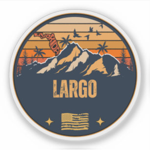 Largo, Florida Sticker