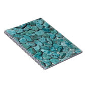 Larimar Crystal Edelsteen Tropisch Water Beachy Notitieboek (Rechterzijde)