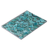 Larimar Crystal Edelsteen Tropisch Water Beachy Notitieboek (Linkerzijde)