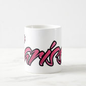 Larissa faded pink Tasse Teetasse Kaffeetasse Koffiemok (Center)