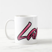 Larissa faded pink Tasse Teetasse Kaffeetasse Koffiemok (Links)