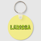 Larissa Name Kiwi Design Schlüsselanhänger Sleutelhanger (Voorkant)