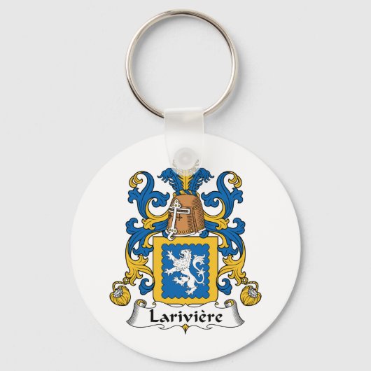 Lariviere Family Crest Sleutelhanger (Voorkant)