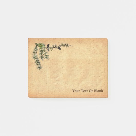 Larix tak post-it® notes (Voorkant)