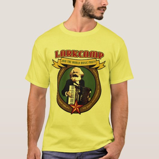 Lark Camp - World Music Party Accordion Shirt (Voorkant)
