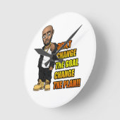 Lark Clock Ronde Klok (Hoek)