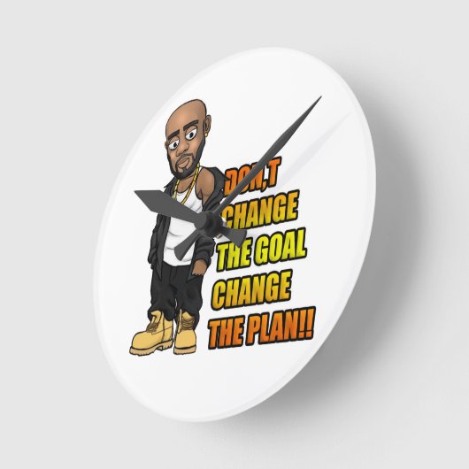 Lark Clock Ronde Klok (Hoek)