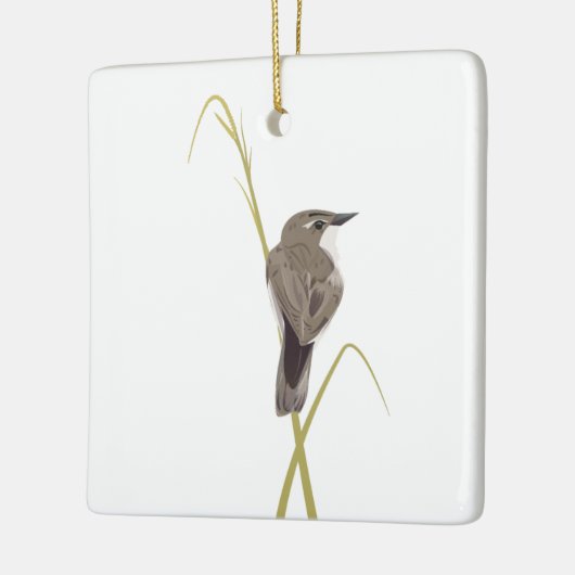 Lark Sparrow Keramisch Ornament (Links)