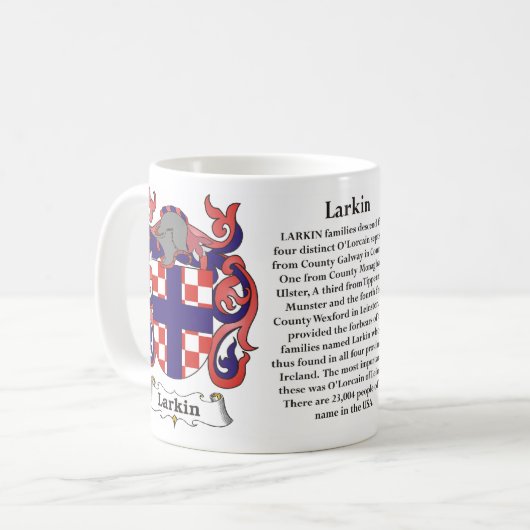 Larkin - laklaag van de wapenstilstand - Mok (Voorkant links)