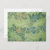 Larkspur Flower Victoriaans Briefkaart (Voorkant / Achterkant)