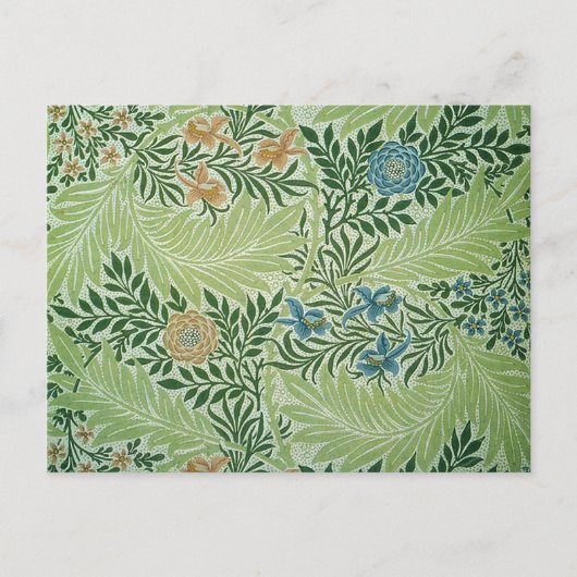 Larkspur Flower Victoriaans Briefkaart (Voorkant)