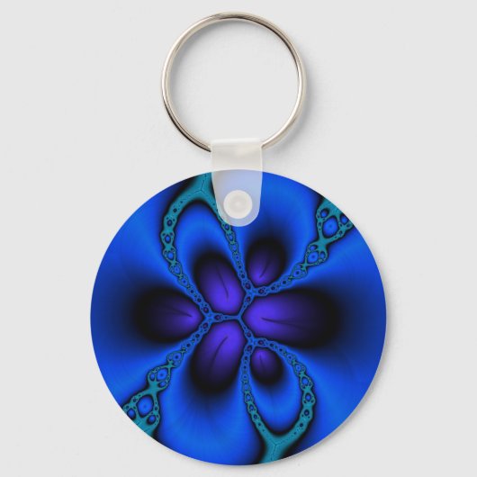 Larkspur Fractal Sleutelhanger (Voorkant)