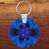 Larkspur Fractal Sleutelhanger (Voorkant)
