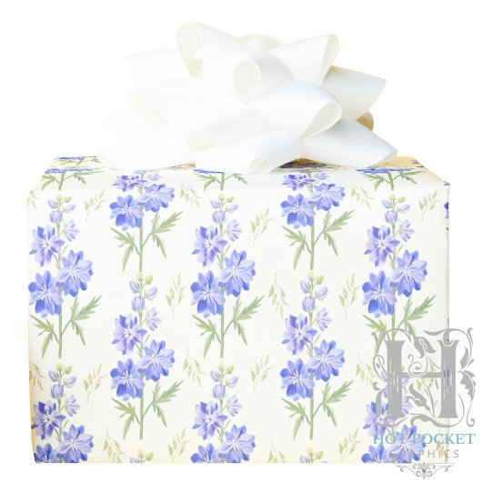 Larkspur-inpakpapier Cadeaupapier
