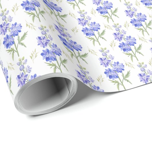 Larkspur-inpakpapier Cadeaupapier (Rol Hoek)