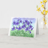 Larkspur Kaart (Gele Bloem)