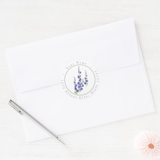 Larkspur Labels (Envelop)