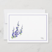 Larkspur Notitiekaartje (Voorkant)