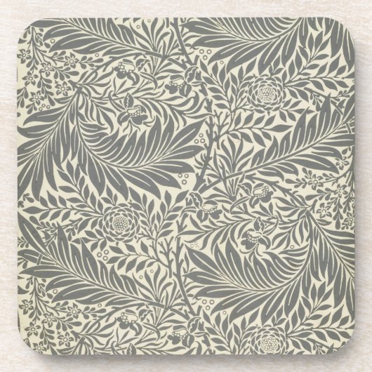 Larkspur, ontwerp van behang, 1872 onderzetter (Voorkant)