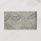 Larkspur, ontwerp van behang, 1872 visitekaartje (Achterkant)