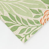 Larkspur Pattern (door William Morris) Fleece Deken (Hoek)